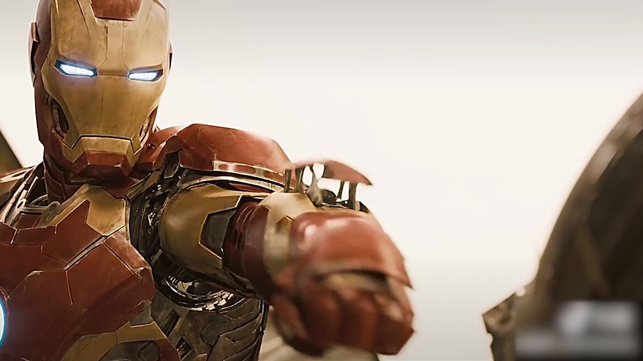 漫威钢铁侠超燃战斗场景,爱了爱了