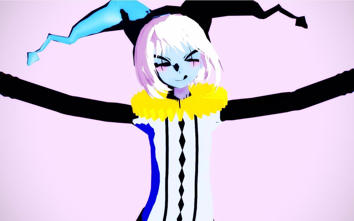 【mmd/deltarune】jevil——hold on!