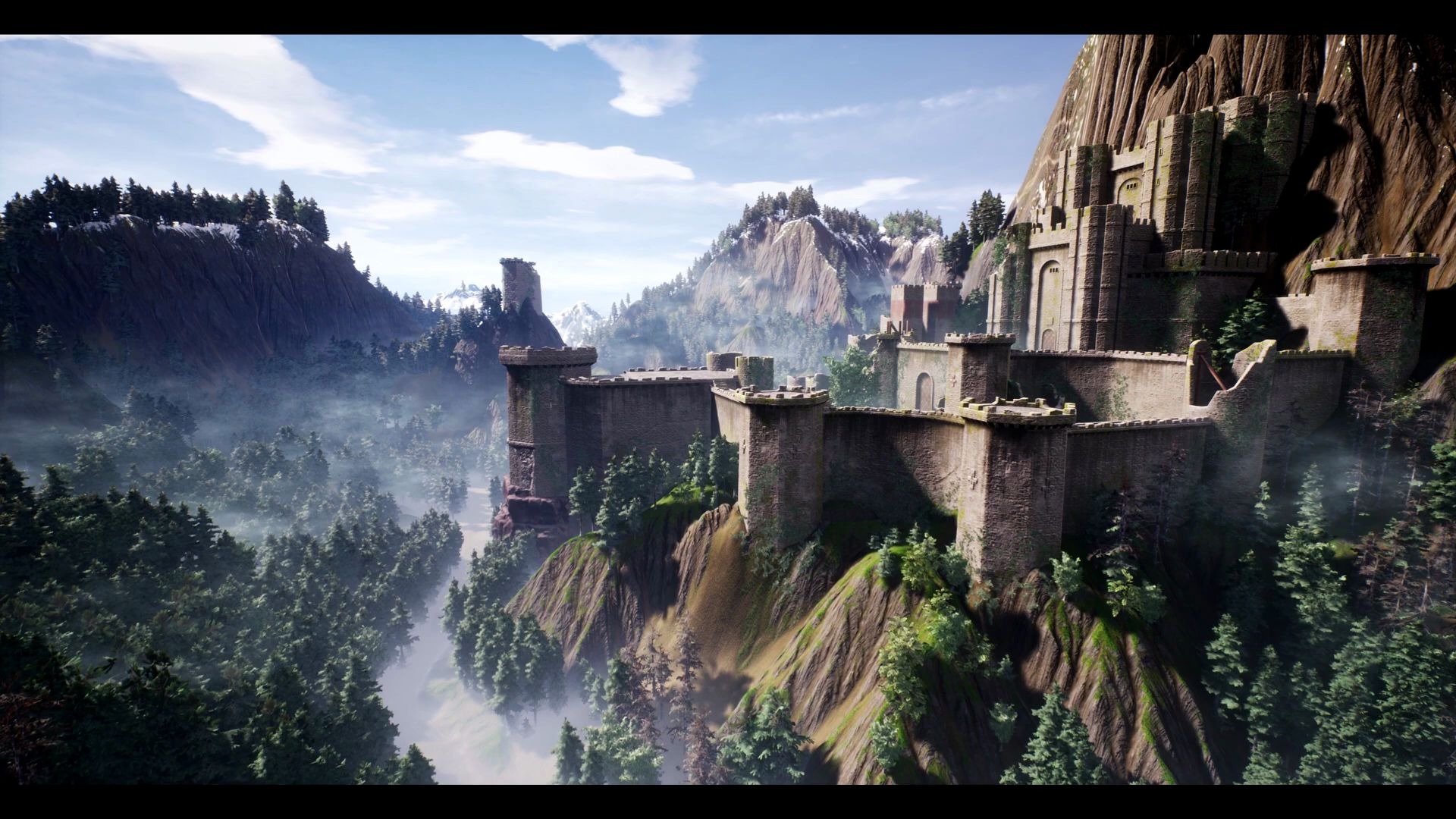 【虚幻4】重现巫师3-凯尔莫罕!-使用blender2.