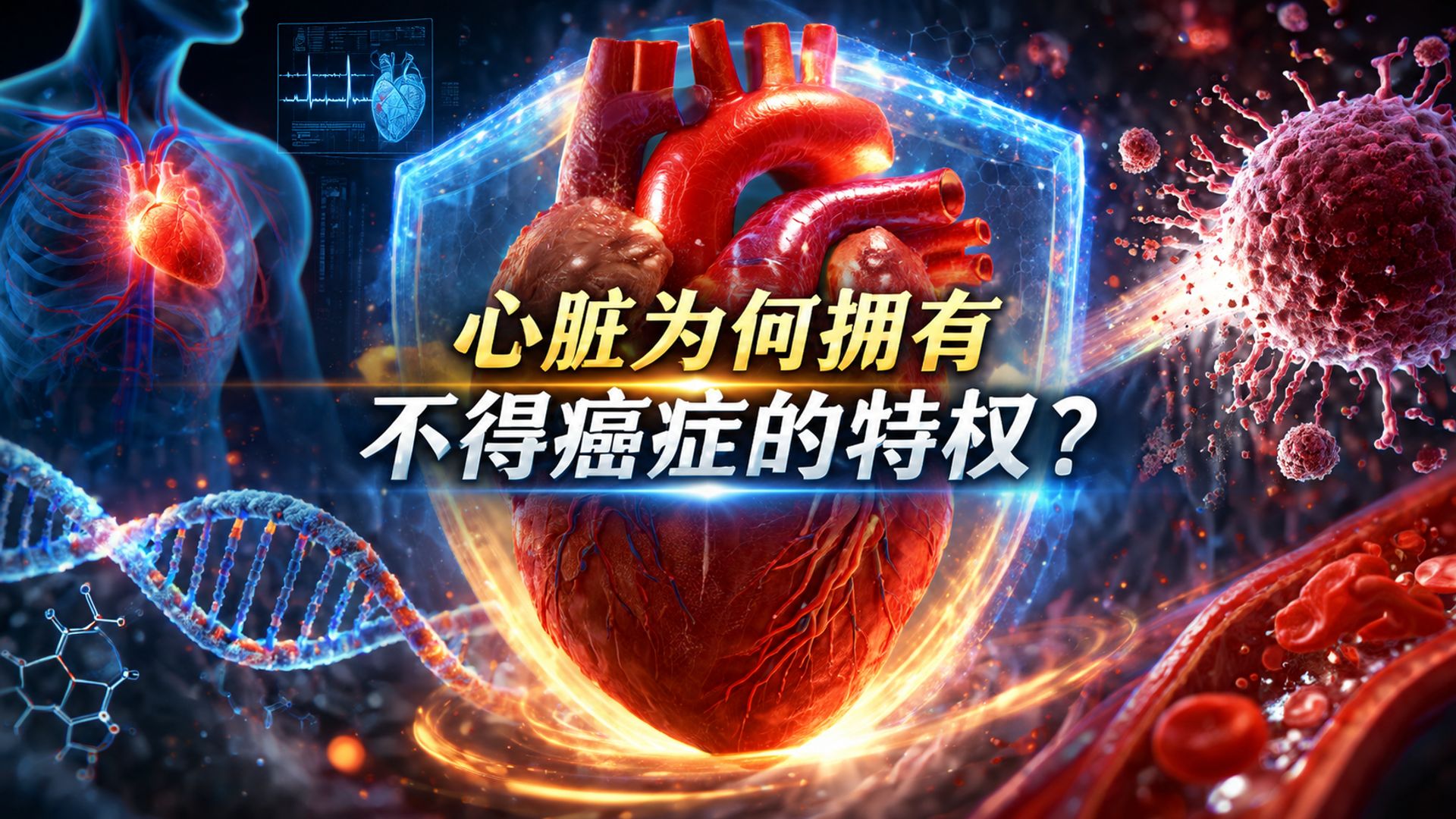 人体到处都能长肿瘤，为什么唯独心脏拥有免死金牌？