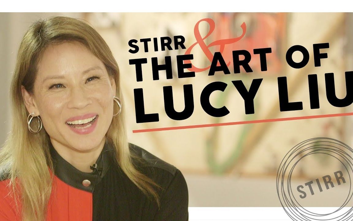 【英字/致命女人】刘玉玲lucy liu新加坡画展采访 (雅思听力&口语训练