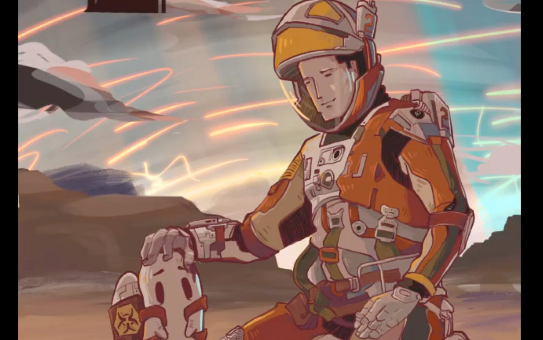 【ipad插画】星际穿越