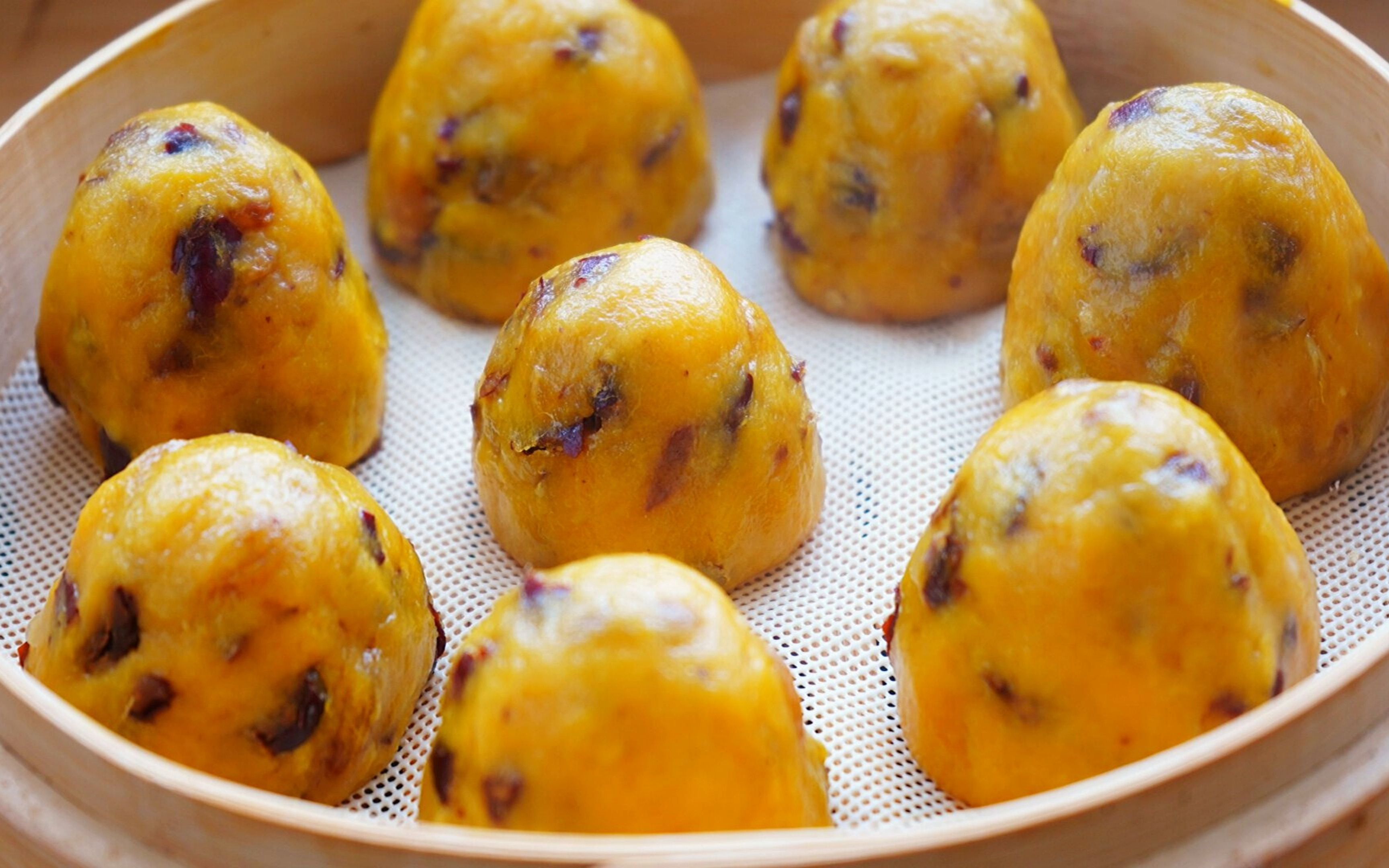 【红薯窝窝头】红薯这样吃味道绝了,不加糖,软糯香甜