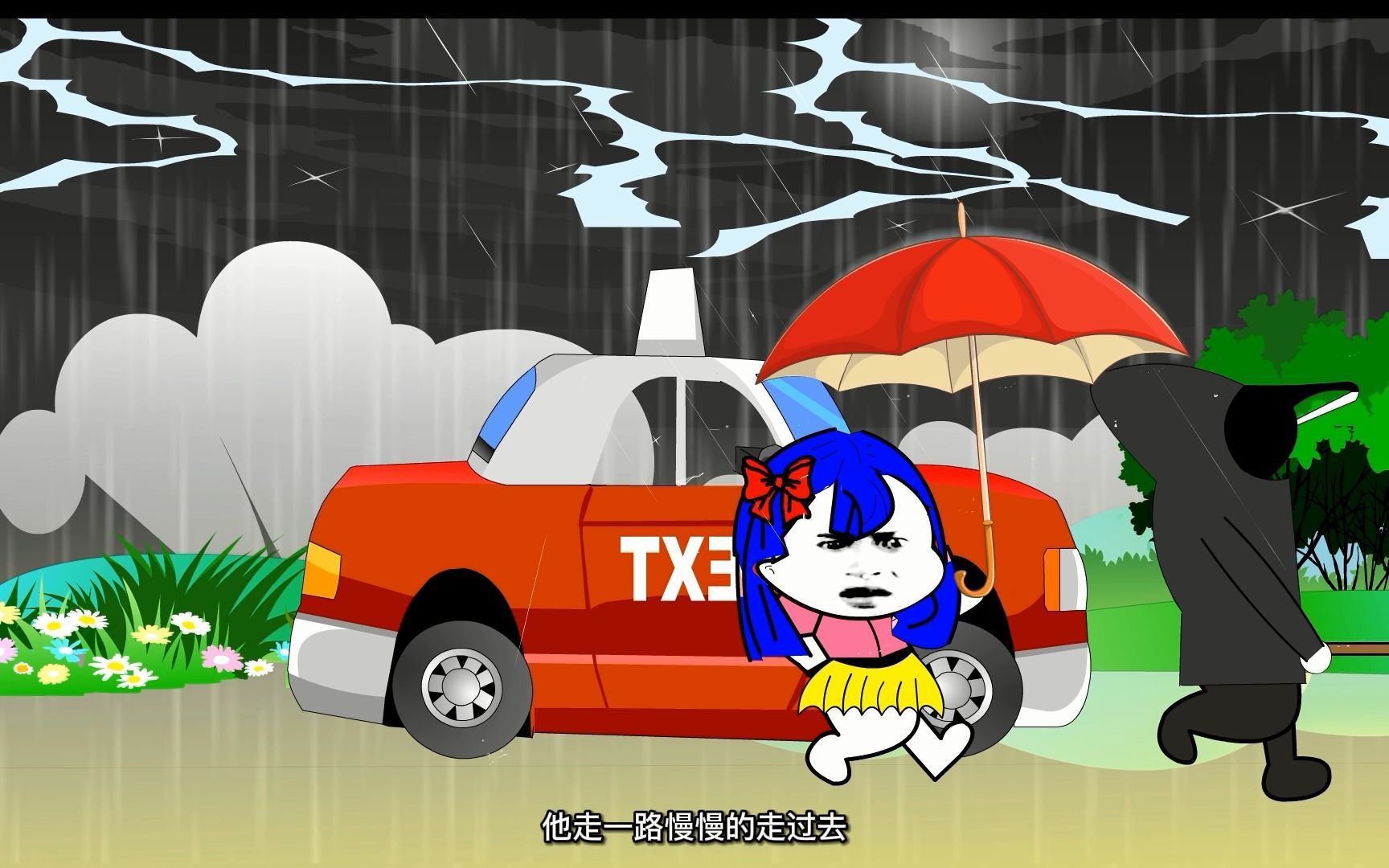 悬疑剧场沙雕动画:雨夜屠夫_哔哩哔哩_bilibili