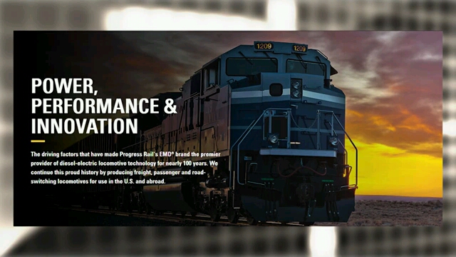 俄罗斯雅库茨克铁路从美国引进的内燃机车