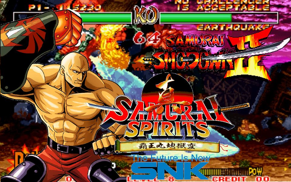 街机真侍魂霸王丸地狱变最高难度莱锡路全胜通关