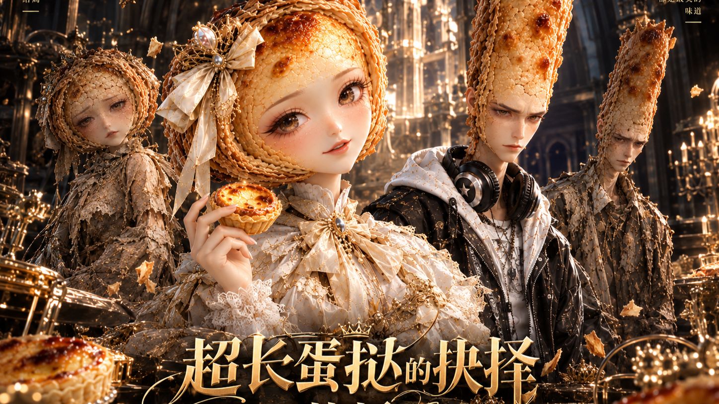 看超长长长蛋挞如何复仇！ #ai短剧 #剧情 #蛋挞 #动画