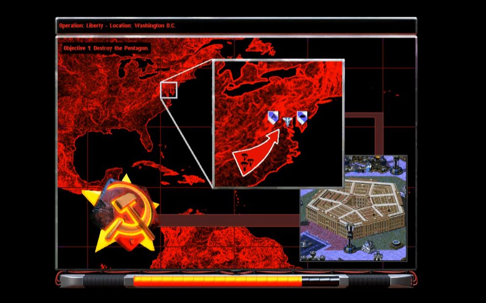 [图]红色警戒2MOD反向任务 苏军战役第六关 自由