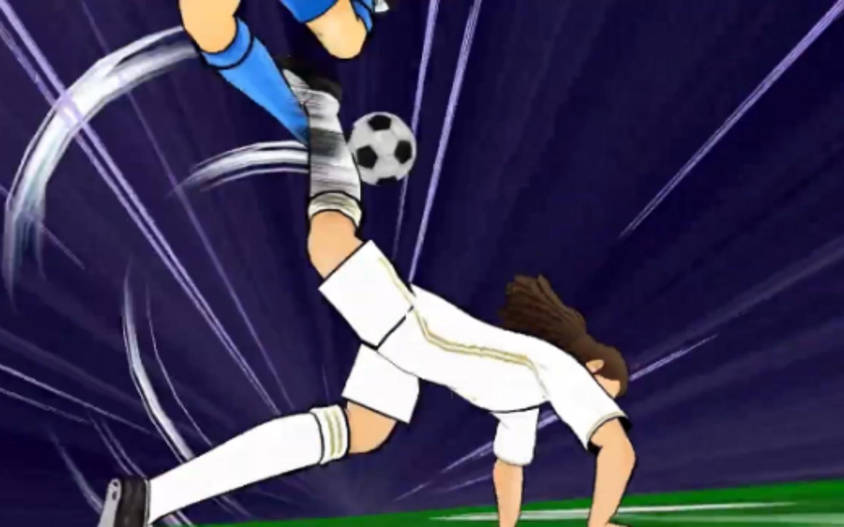 nd速拿度尼-465s铲(后撤步二段铲球)【官方技能演示】[足球小将