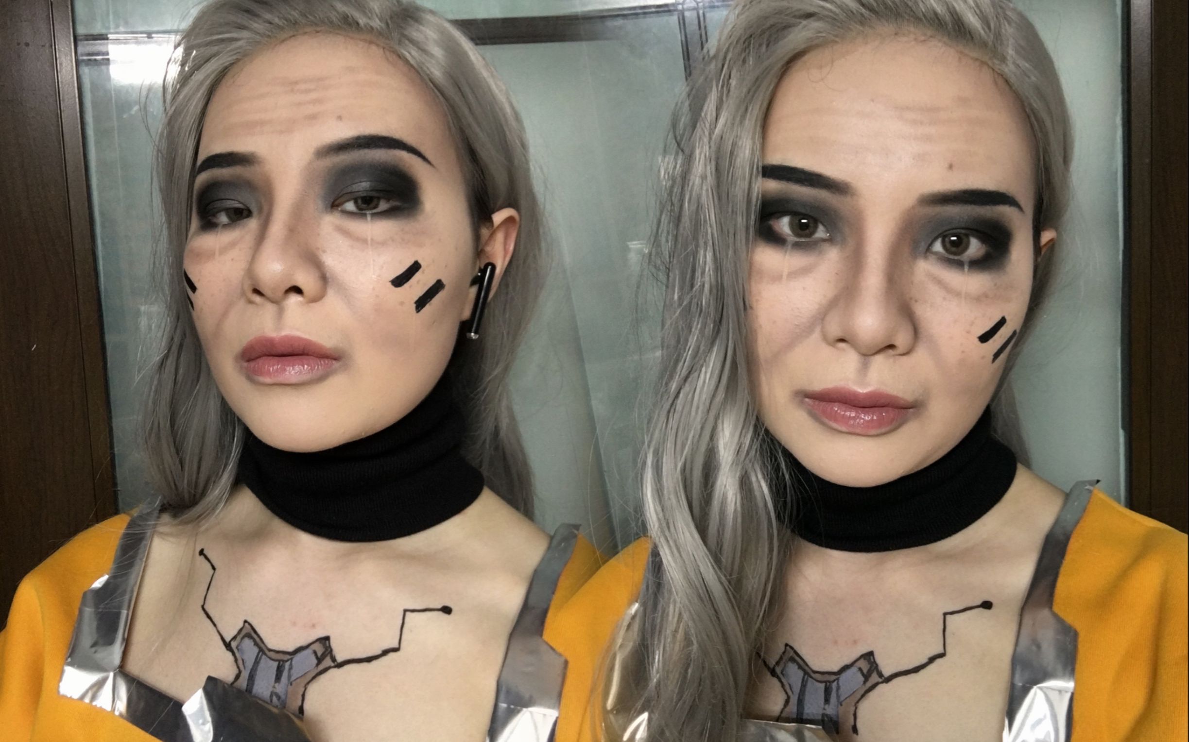 赛博朋克2077罗格cosplay妆