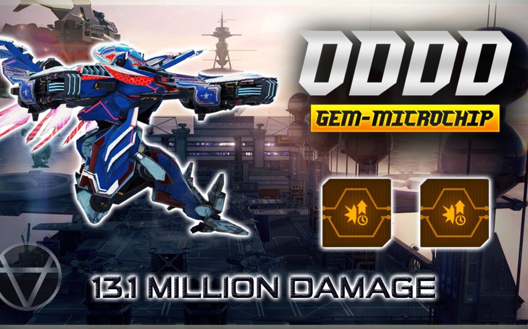 warrobots搬运无泰坦无亡灵双魔龙131m纯伤集锦