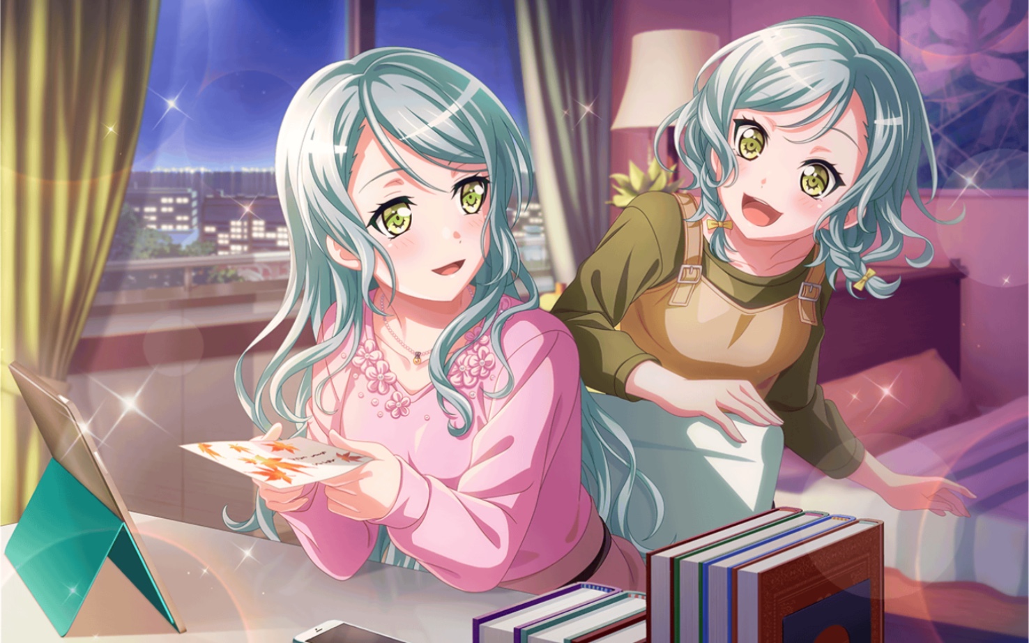 bangdream情人节小剧情の冰川双子也好有爱