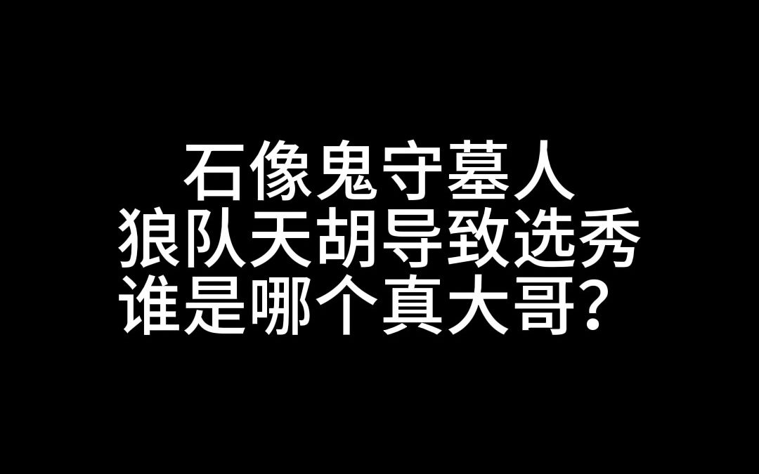 【狼人杀】寻找'真大哥' 大型狼人杀选秀节目 哪个大哥值得我们转身哔哩哔哩bilibili狼人杀