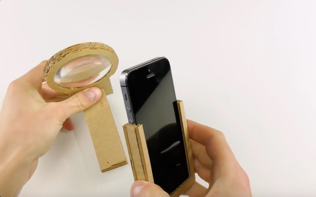 「瓦楞纸狂魔」diy瓦楞纸制作手机用聚光灯