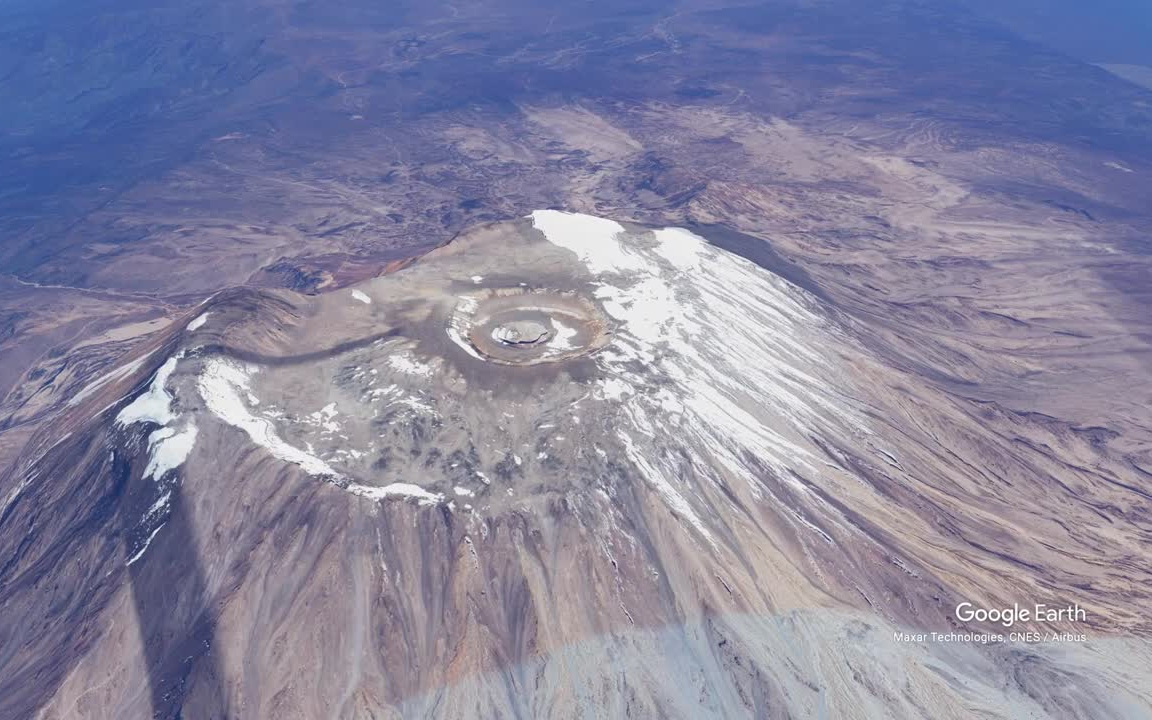 [图]【地理*谷歌地球虚拟之旅】乞力马扎罗山的日出日落