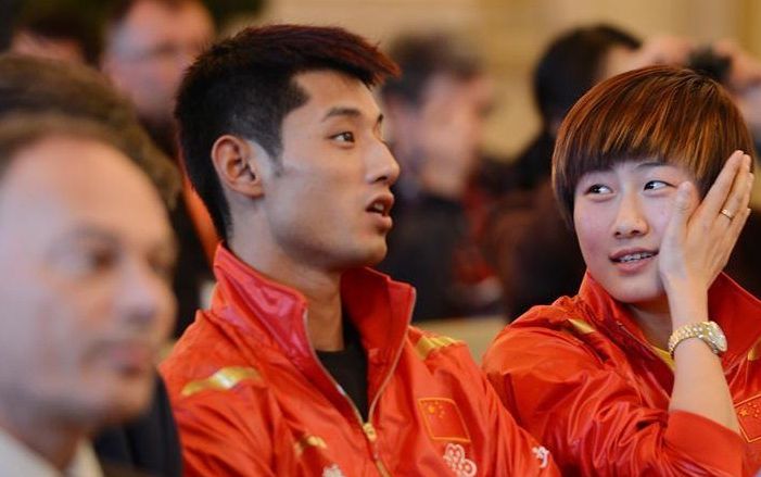 【国乒交大】张继科李晓霞x丁宁马龙 混双表演赛