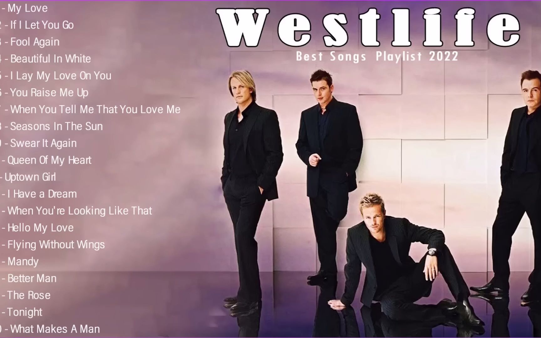 西城男孩 经典金曲合集 Westlife Greatest Hits Full Album哔哩哔哩bilibili