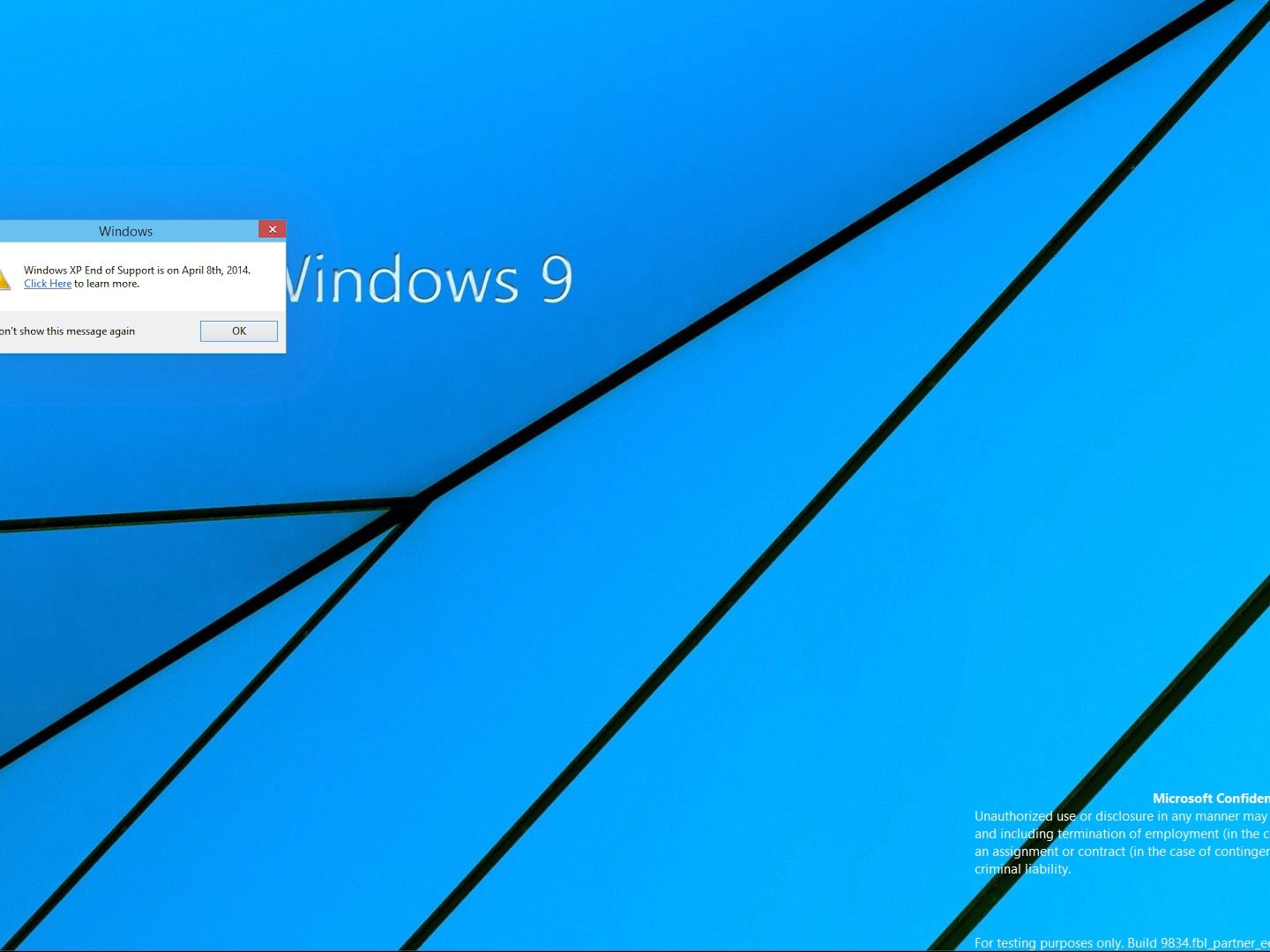 windows 9 crazy error