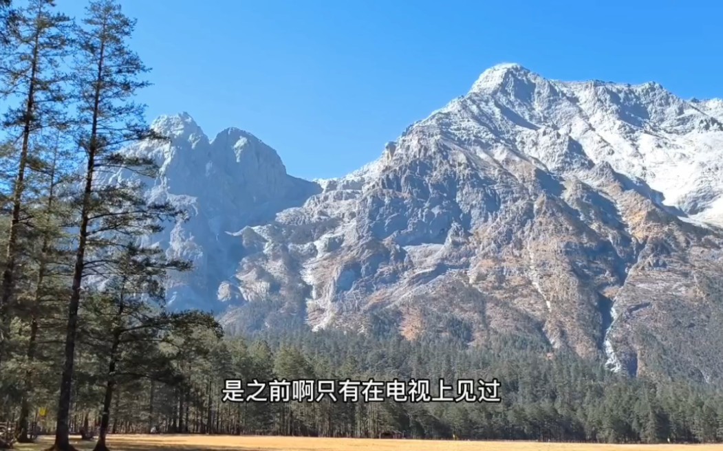 丽江玉龙雪山,云杉坪风景区有多美看了就知道哔哩哔哩bilibili