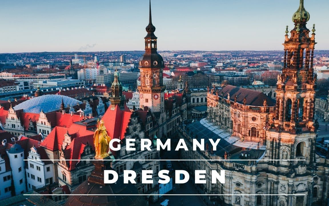 [图]【顶尖航拍】德国德累斯顿 Dresden Germany