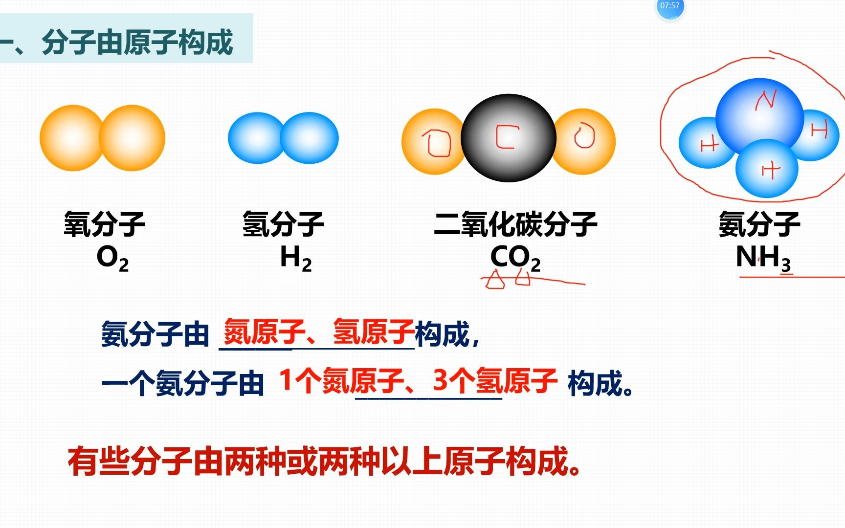 [图]分子可以分为原子1