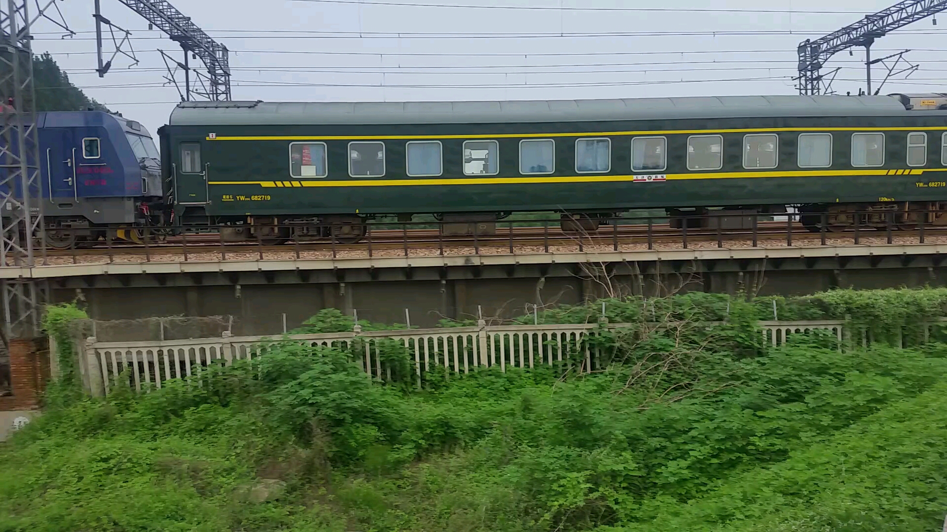 石环线hxd3c0463牵引k5204次天津潞城通过西良相石太上连接线机车头