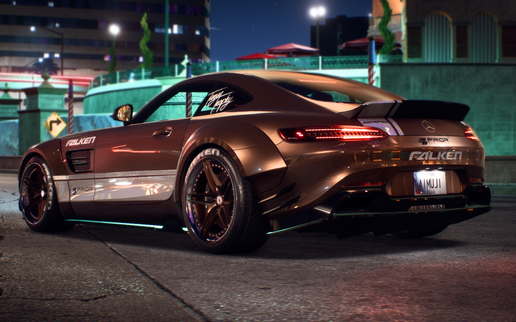 极品飞车20——mercedes-benz amg gt 太阳能冲刺&截图欣赏_哔哩哔哩