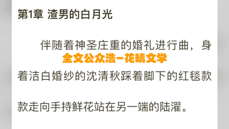 [图]今日热推小说《渣男白月光归来，我转身嫁给了亿万总裁》全章节阅读 沈清秋陆濯