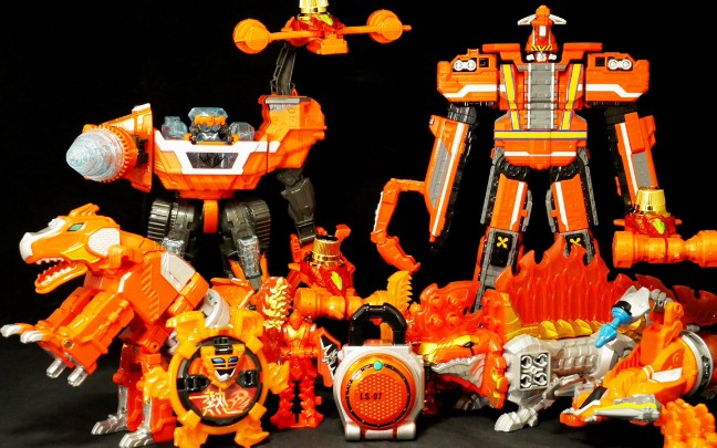 超级战队系列橙色机器人介绍.