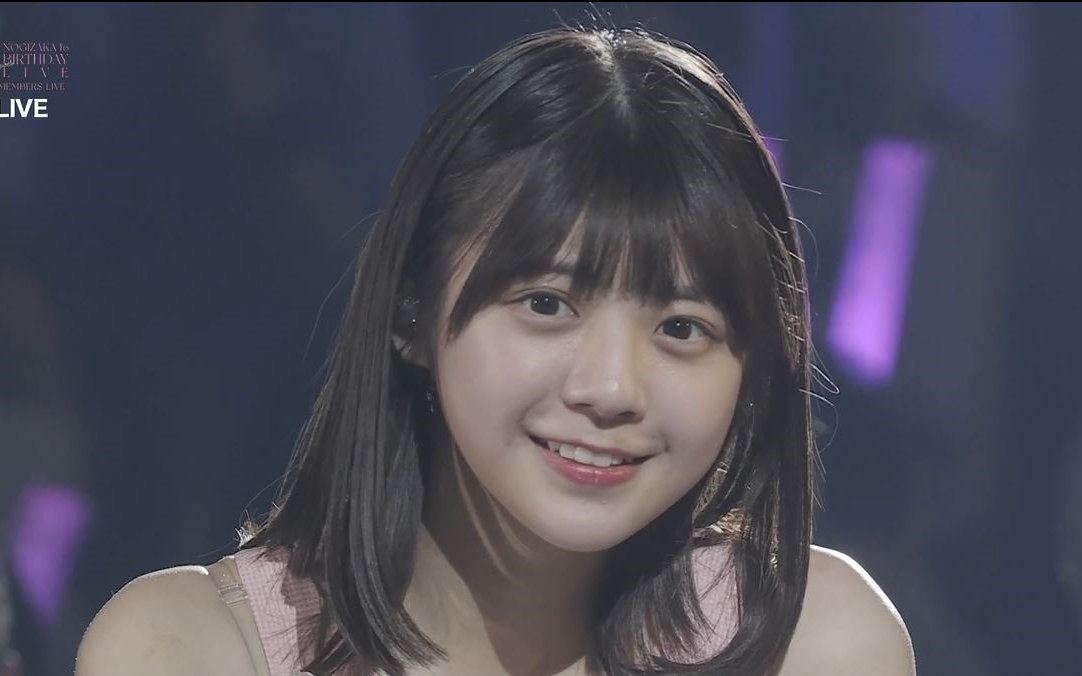 【冨里奈央】「太陽ノック」「ロマンスのスタート」 乃木坂5期生live