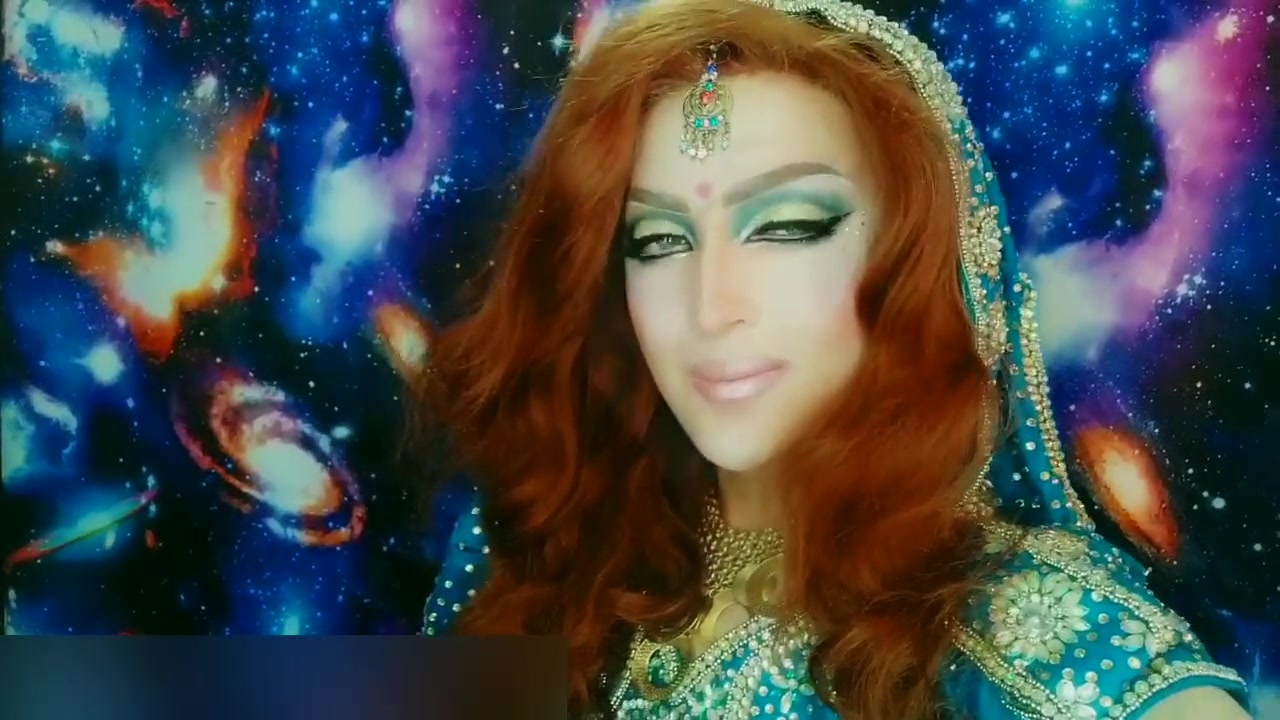 千变tony美妆 印度妆教程