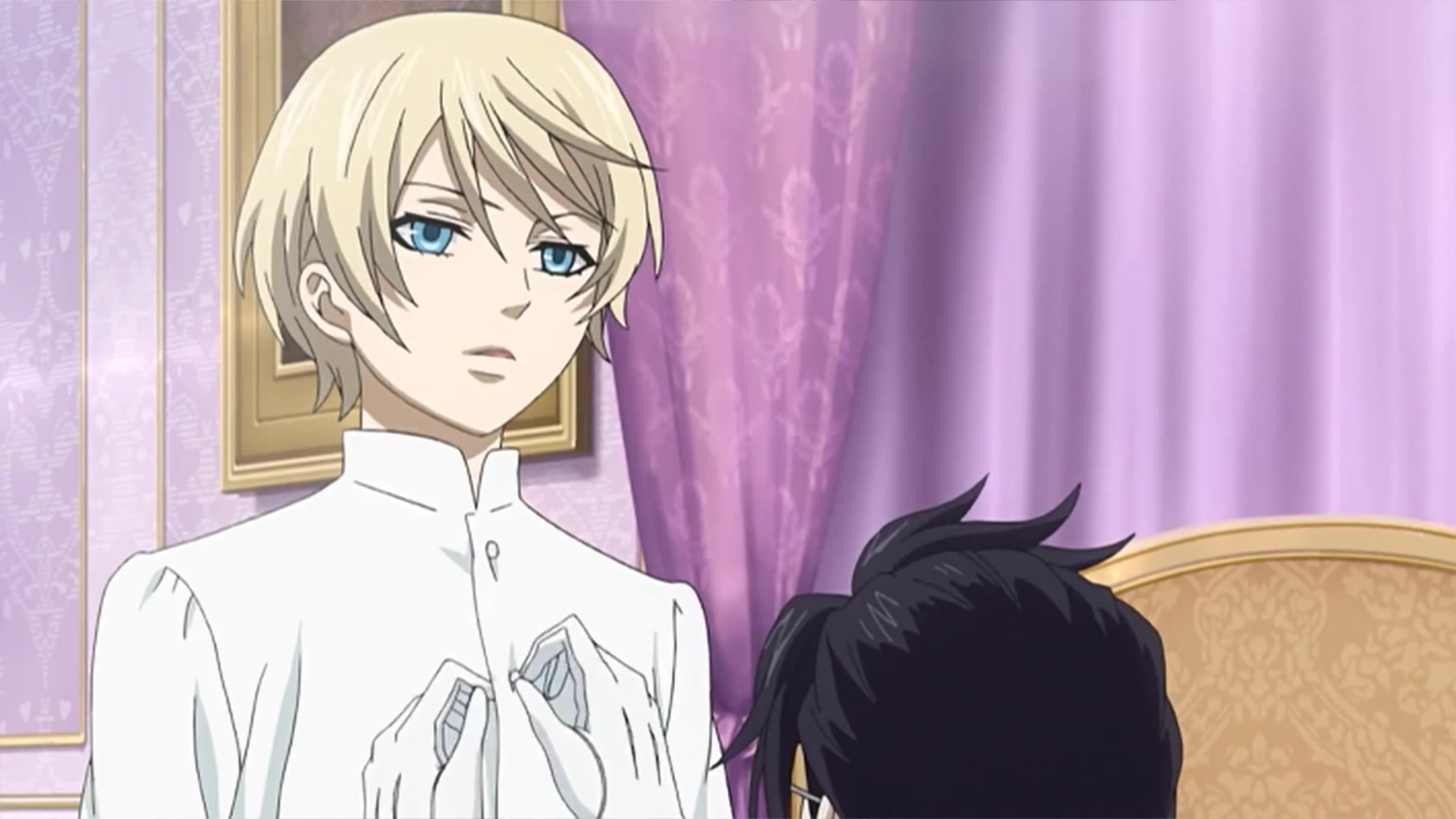 《黑执事》亚洛斯·特兰西,克劳德·浮士德,翻配,配的不好纯属自娱自