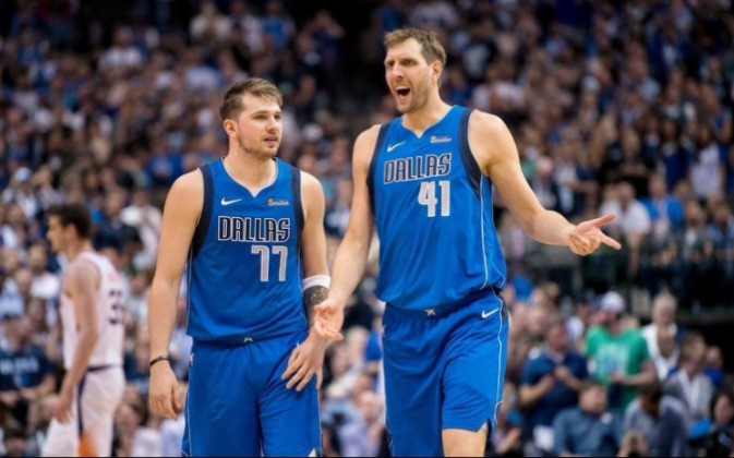 nba2k东契奇vs诺维茨基