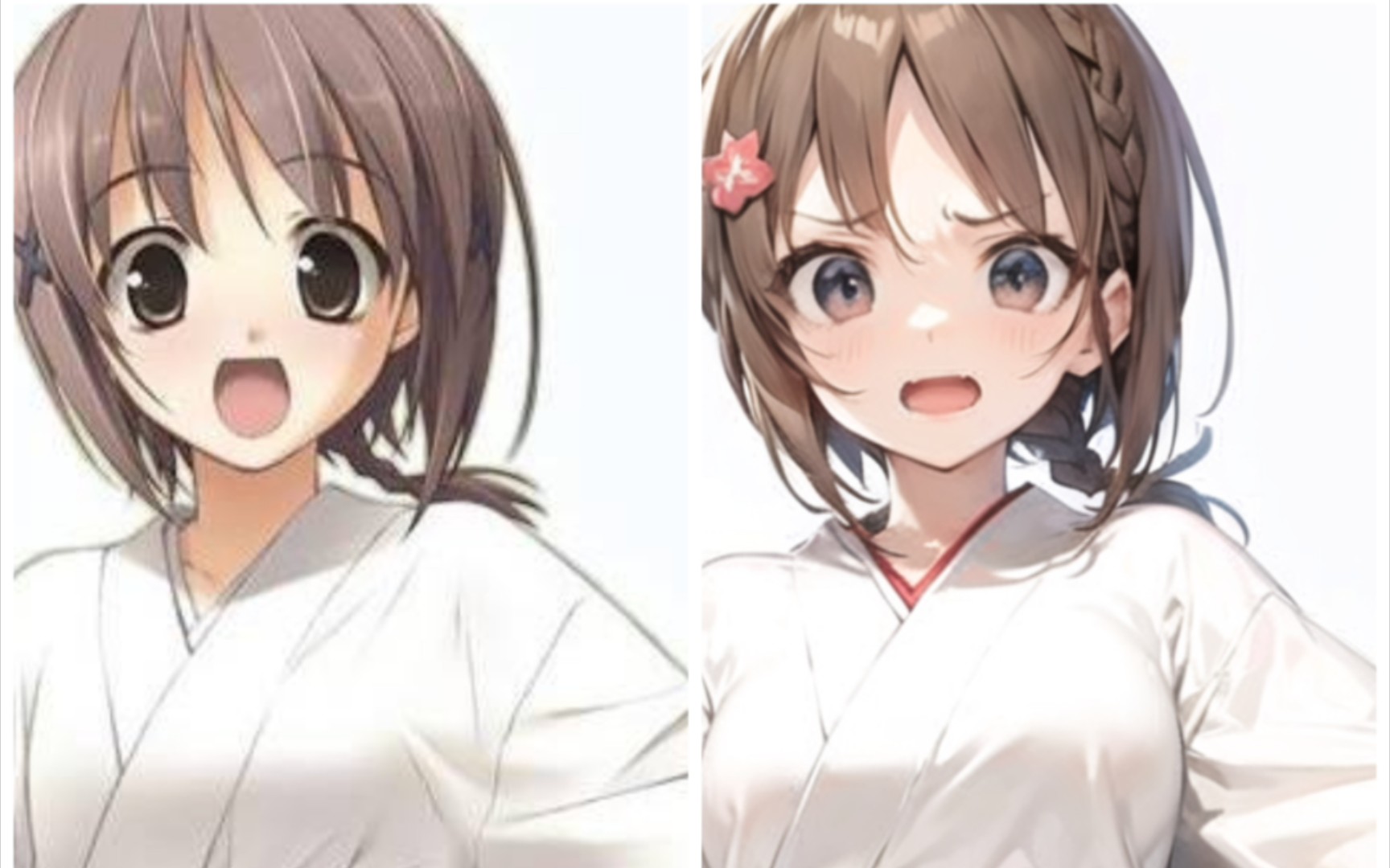 ai绘画下的天女目瑛