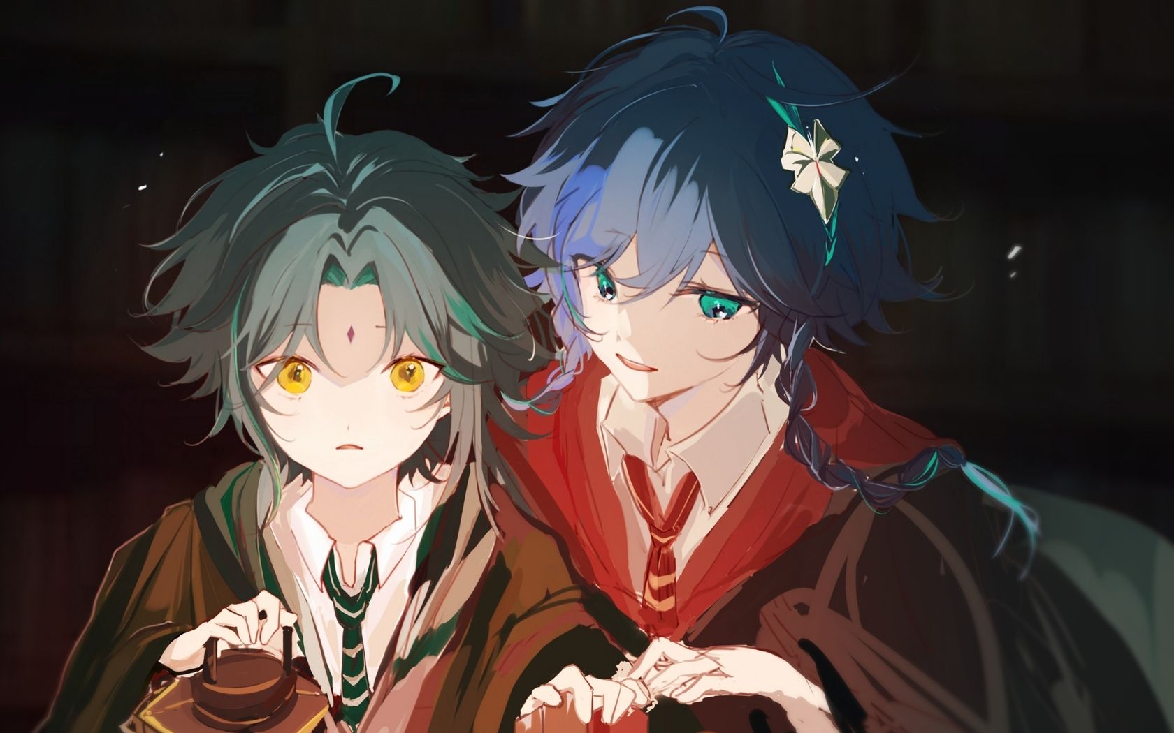 【原神】【温魈】愿逐月华流照君