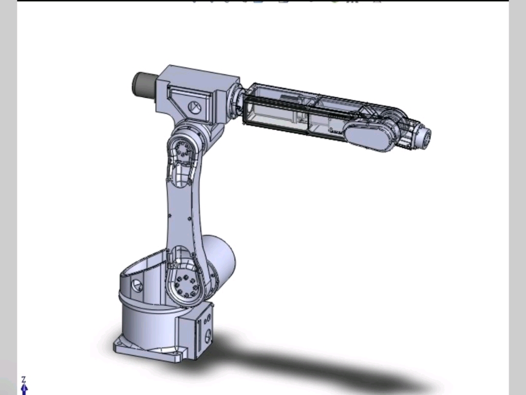 W030关节型机械手设计搬运机械手【六自由度机械手】【sw三维+cad图纸+说明书】哔哩哔哩bilibili