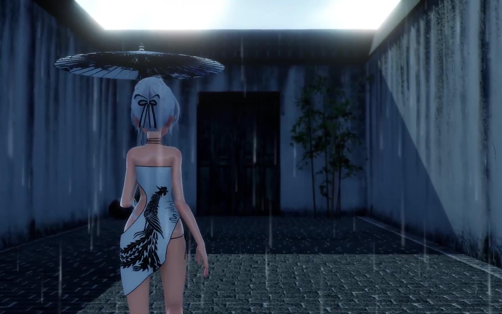 【MMD】六礼 问名 雨巷哔哩哔哩bilibili