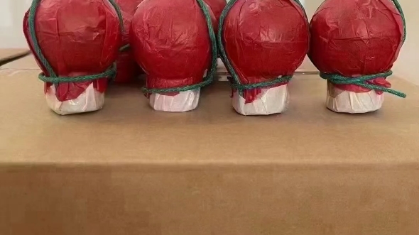 红皮球.防礼花弹.