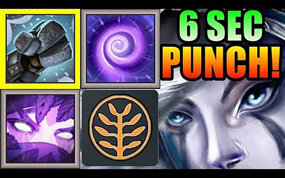 dota2 omg模式 一拳超女 【时间锁定 隐匿 狂风 海象神拳!