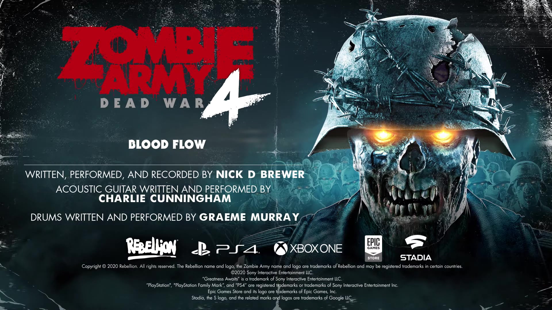 僵尸部队4-游戏dlc原声音乐曲目9-血液流动