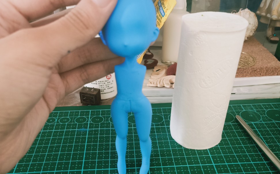 超轻黏土q版素体制作过程