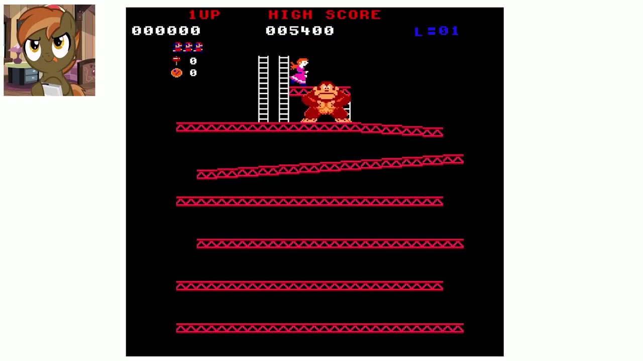 [图]小霸王玩系列Button Mash plays Donkey Kong[彩虹小马/小马宝莉]