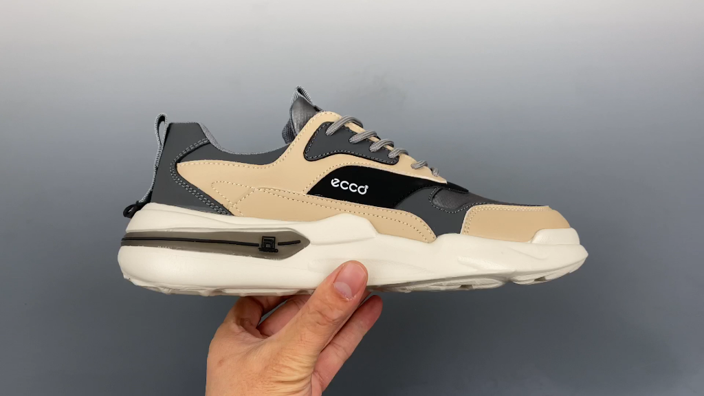 春季新款ecco爱步丹麦轻奢品牌零负重系列 明星黄景瑜同款休闲鞋
