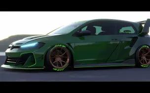 Download Video: VW Golf 7 Hardcore Bodykit by hycade