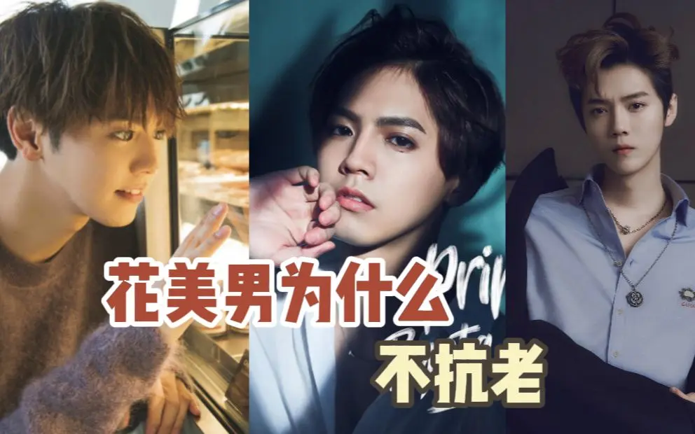 花美男年轻的时候很惊艳 但是为什么他们的颜值保鲜期都很短 哔哩哔哩 Bilibili