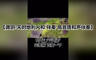 [图]龚玥-天时地利人和 伴奏 高音质和声伴奏