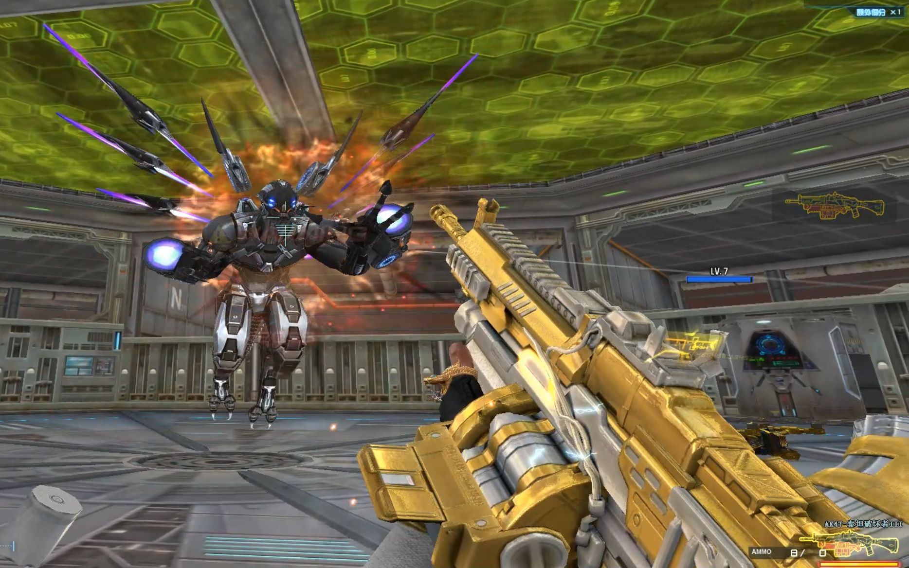 泰坦破坏者让机械石像鬼原地踏步_哔哩哔哩_bilibili