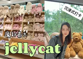 逛上海最大jellycat仓库 我被可爱疯了！！