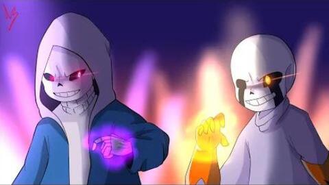 dust sans vs dust dust sans fight! (Animation)_哔哩哔哩_bilibili