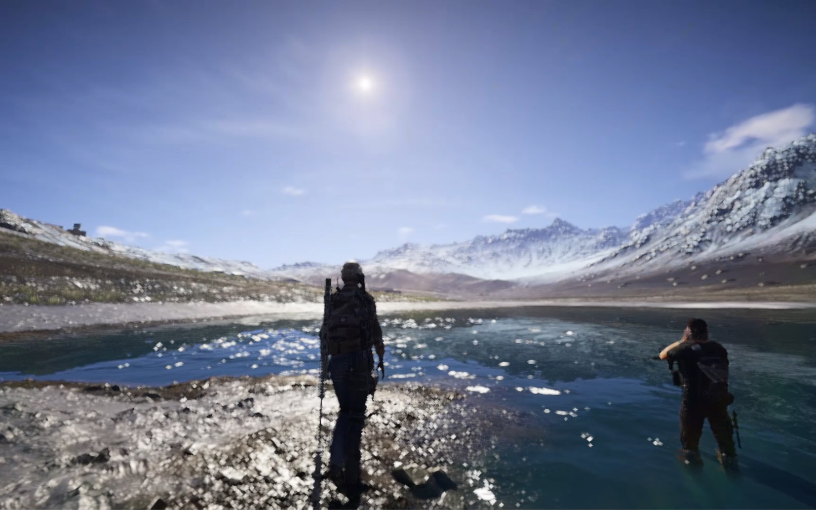 喜欢在游戏里看风景